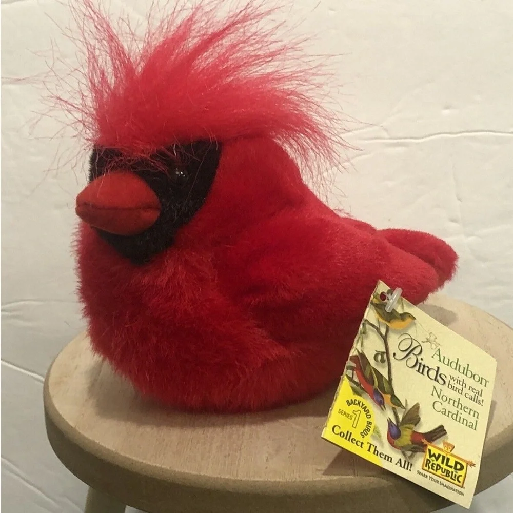 Red Northern Cardinal Plush